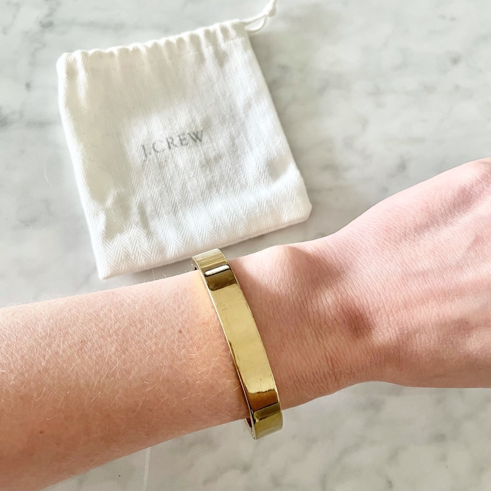 J.Crew | Gold Bangle - Picture 2 of 9